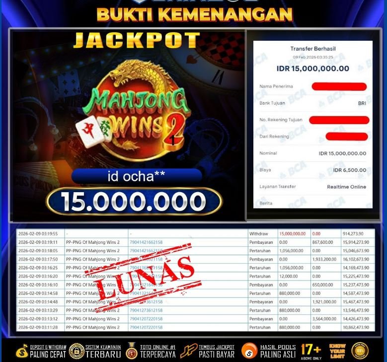 Opaltogel : Bukti Pembayaran JP13